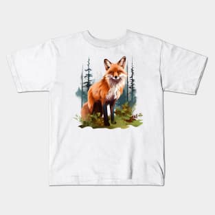 Forest Foxes Kids T-Shirt